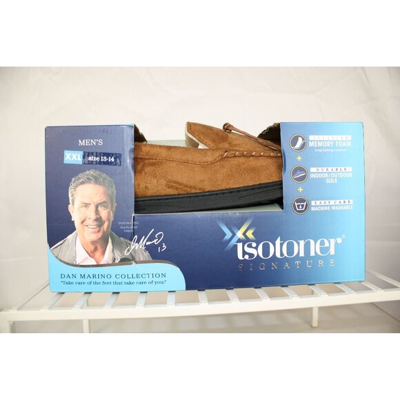 isotoner Other - Isotoner Men's Slippers - Dan Marino Collection NWB Size 13-14